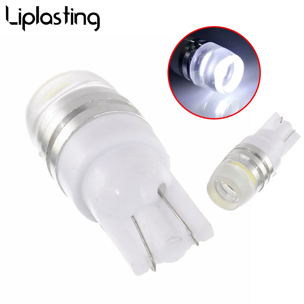 2 шт. Автомобильные светодиодные лампы T10 W5W DC 12 В 2SMD 194 w5w T10|Сигнальная лампа| |
