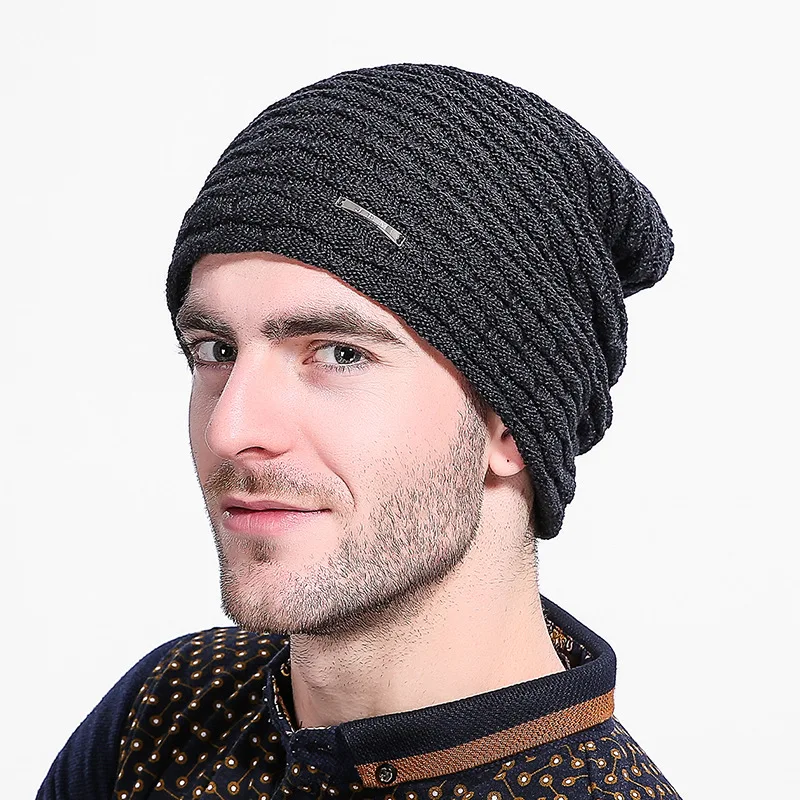 2016 Марка Вязать Шапочки Зимние Шапки Для Мужчин Женщины Шапочка мужская зимняя