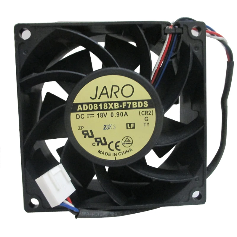 

ADDA AD0818XB-F7BDS 8038 80*80*38 мм 8 см DC 18В 0.9A 4 линии PWM охлаждающий вентилятор для сервера