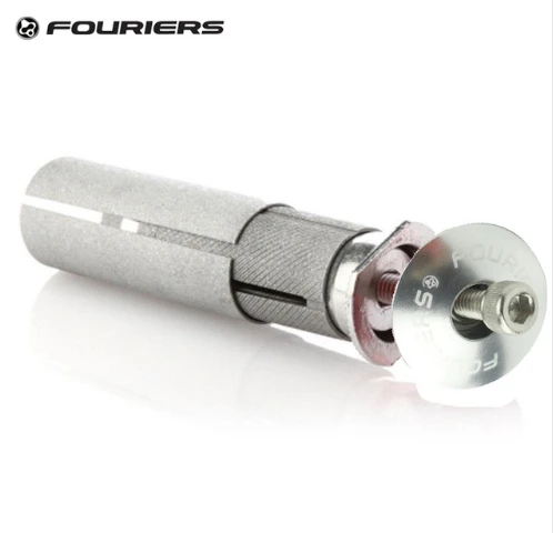 silver Fouriers аллюминевый сплав насадка-расширитель для гарнитуры штепсельный стержень Верхняя Крышка Для 28,6 мм 1 1/" Steerer Углеродные наушники для вилки передней оси велосипед расширитель - Цвет: silver