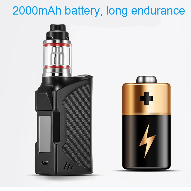 90 Вт коробка модов для вейпа мод комплект Vaper электронная сигарета 2200 мАч мех