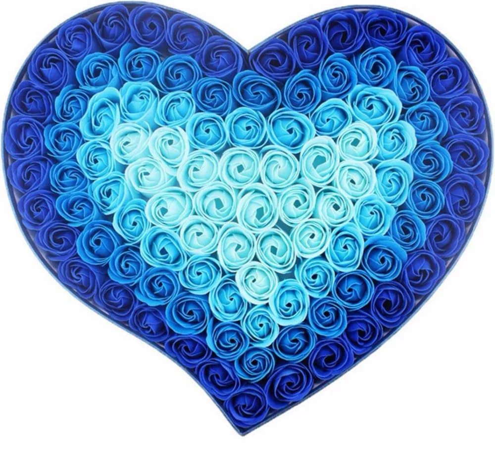 Мыло для мытья тела в форме сердца 100 шт.|head head|head flowerhead wash |