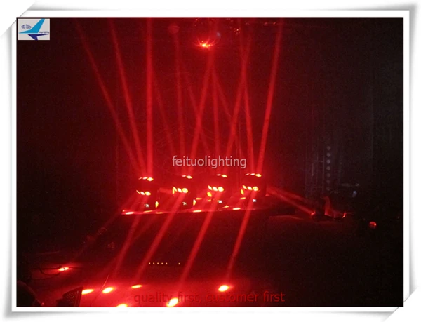 2 шт./лот 9x12 Вт RGBW 4 в 1 Led Луч паука Вращающаяся головка Dmx движущаяся звук активный