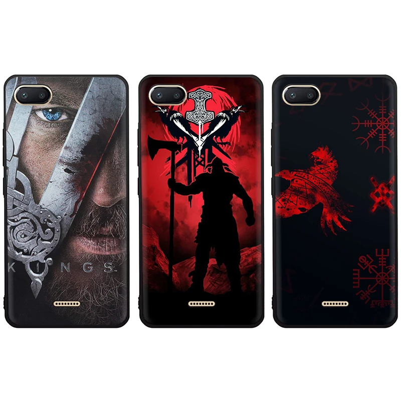 Силиконовый чехол серии Vikings для Xiaomi Redmi 5A 6A 5 Plus 6 Pro 7 GO Note 4X 8 GO5A Prime|Бамперы| |