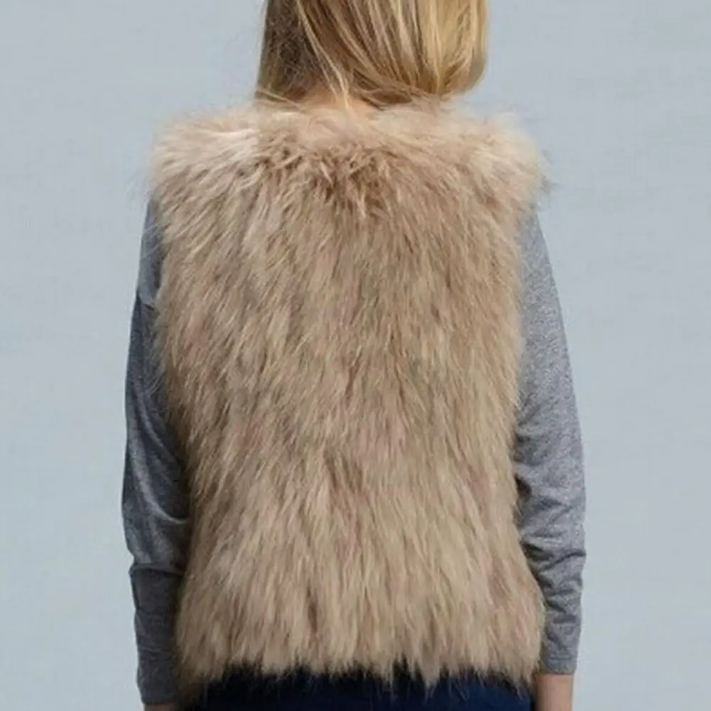 Жилет женский из искусственного меха лисы шуба большого размера 2019|Куртки меха| |