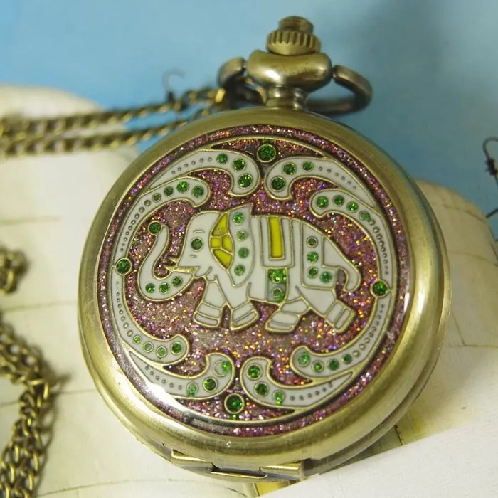 2012 доставка горячая распродажа Новые мужские и женские антикварные карманные