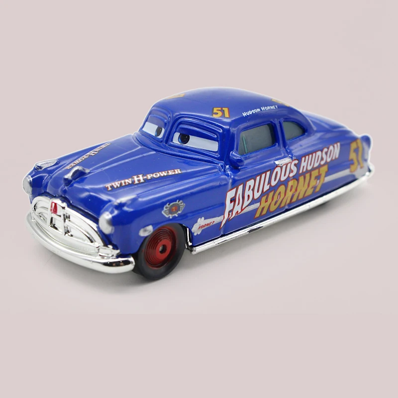 100% Оригинальные Pixar Автомобили Литье под давлением Doc Сказочный Хадсон Hornet