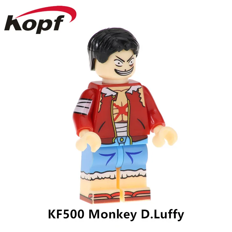 KF500 Without Box Одиночная строительных блоков персонаж мультфильма Doraemon Микки Дейзи Дак экшн-кирпичи фигурки для Детские модельные игрушки KF6041 - Цвет: KF500 Without Box
