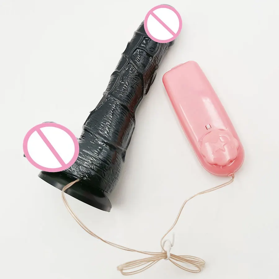 Реалистичный большой вибратор G Spot Стимулятор клитора многоскоростной