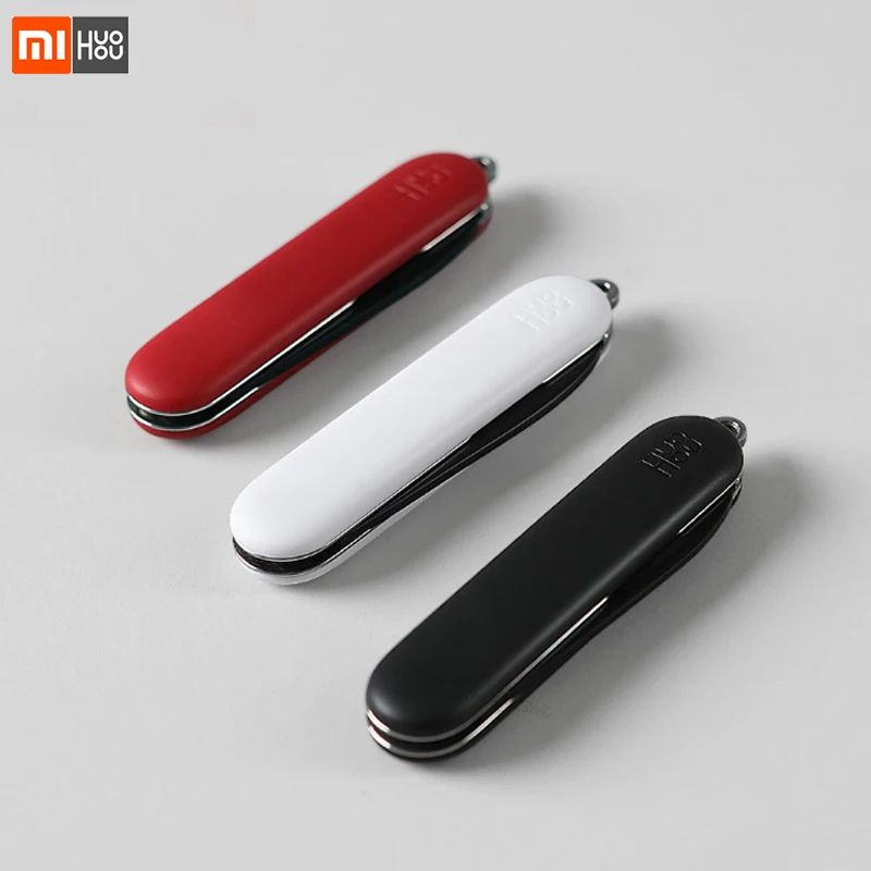 Фото Xiaomi Huohou мини-распаковочный нож с ножом инструмент лагерь открытый посылка