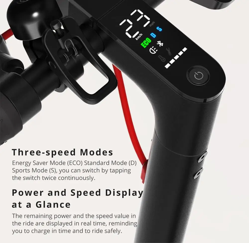 Xiaomi Mijia складной электрический скутер Pro 300 Вт Мотор Максимальная нагрузка 100 кг 8 5