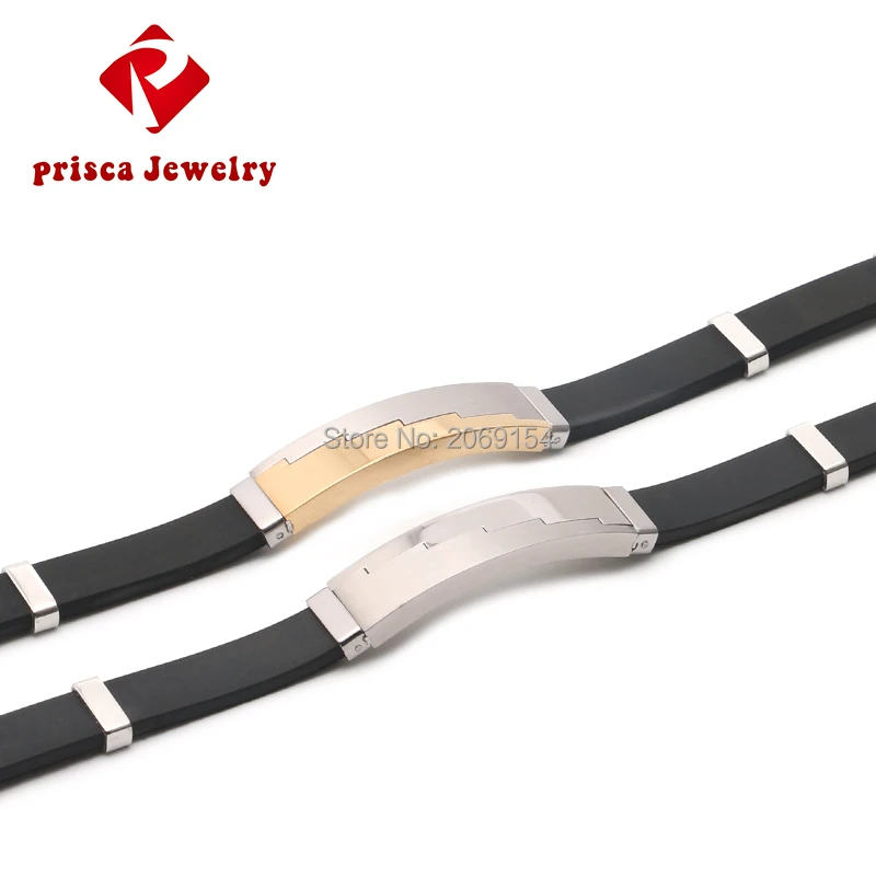 Мужской браслет золотые ювелирные изделия очаровательный из нержавеющей