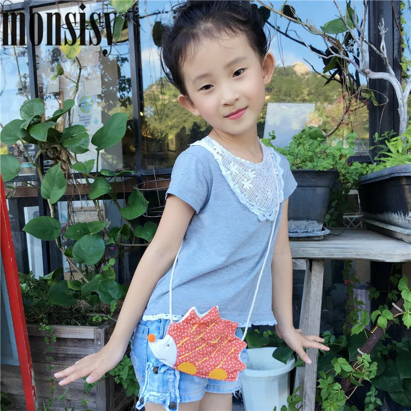 Monsisy Рождественская Детская сумка кошелек для девочек Кошелек монет хлопковый