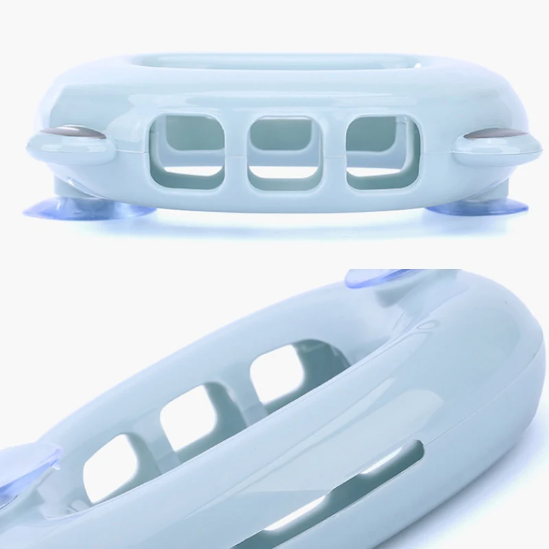1PC Sucker ToothBrush Hooks Portable Home Organizer Toothbrush Holder Rack Shaver Plastic Bathroom Accessories Wall Mounted Type