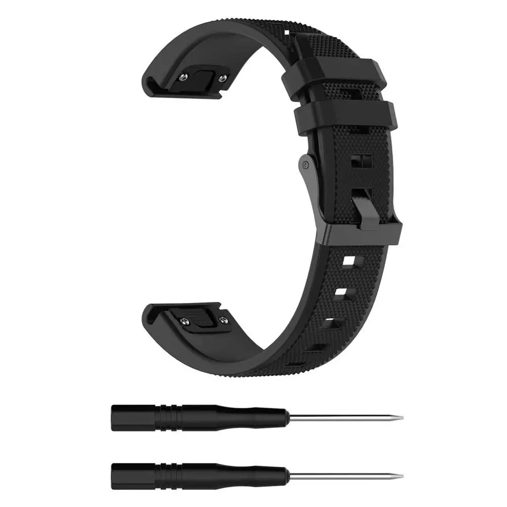 Для Garmin Fenix 5 gps часы с 22 мм силиконовым быстроразъемным наручным ремешком инструмент для Quickfit 5 часы ремешок для Fenix5 - Цвет ремешка: 1