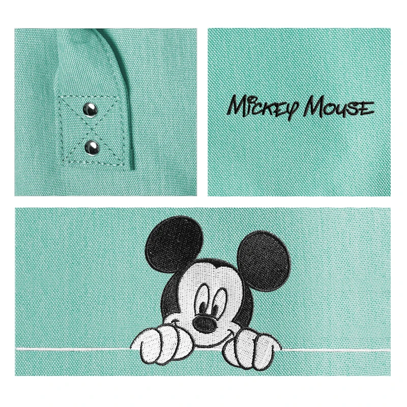 Сумка для подгузников disney, рюкзак, USB бутылочка, изоляционные сумки, Минни, Микки, большая емкость, для путешествий, Оксфорд, для кормления ребенка, Мумия, сумочка