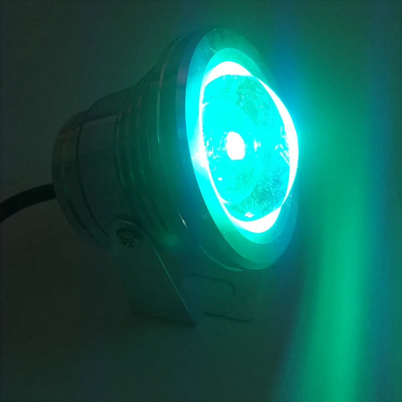 10 Вт DC 12 В RGB светодиодный подводный фонтан светильник 16 цветов бассейн Пруд аквариум светодиодный светильник IP65 Водонепроницаемый Сад
