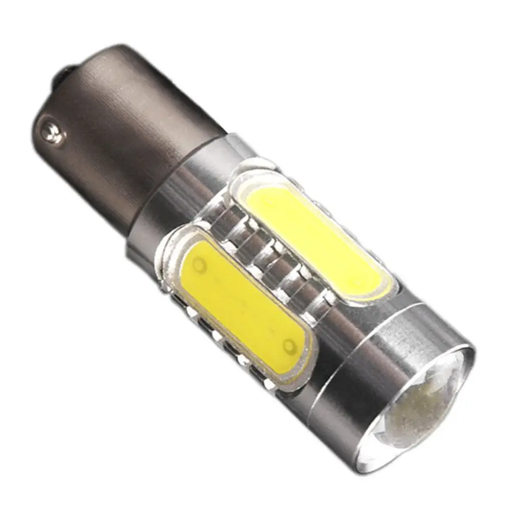 Ксенон Белый 1156 BA15S P21W COB 7 5 W RV обратный светодиодный туман светильник тормоза