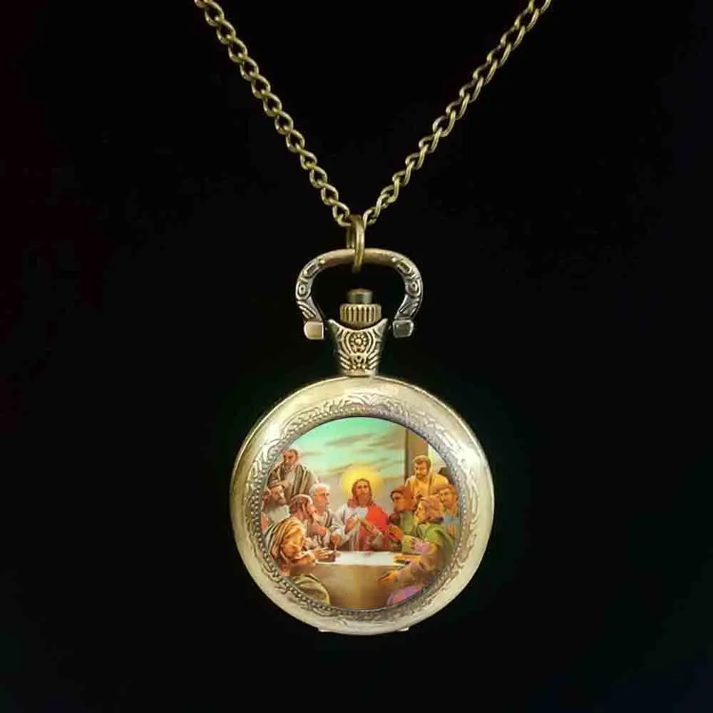 

Blessed Virgin Mary Mother of Baby pocket watch Jesus Christ Christian pocket watch Catholic Religious Glass Tile pocket watch