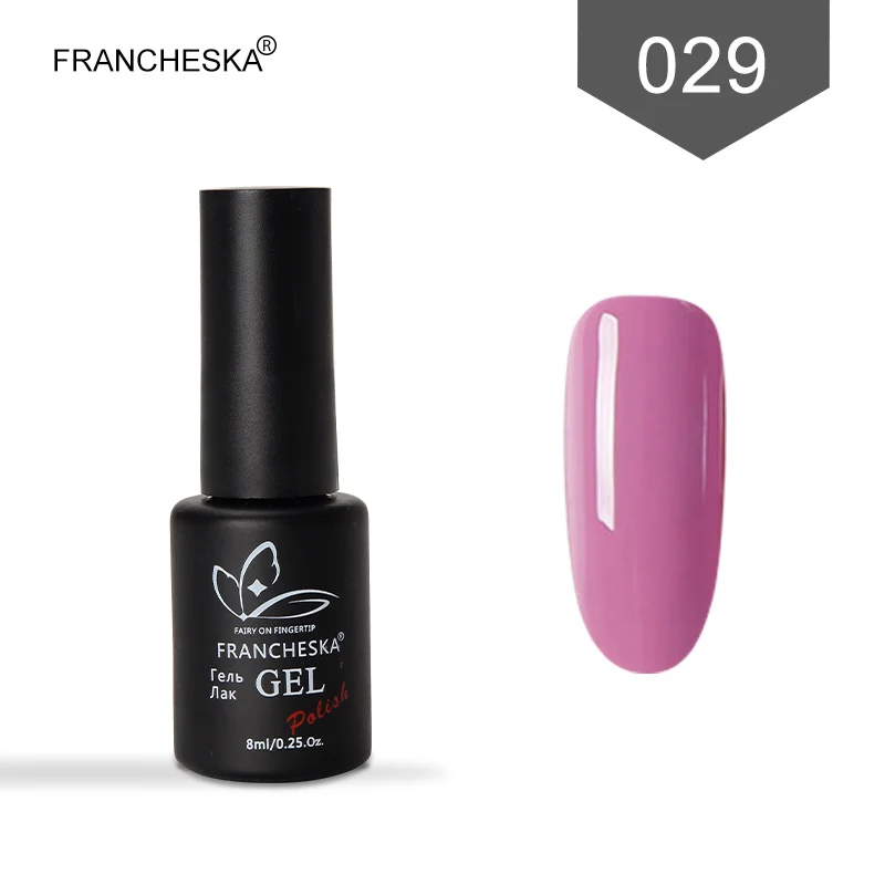 8ml Gel Polish 029 Francheska паутинка для ногтей 8мл гель краска набор паук гель лак для ногтей гель лак коди набор УФ светодиодный гель краска для ногтей лак для маникюра ногтей гель паутинка для ногтей дизайн для ногтей - Цвет: 8ml Gel Polish 029