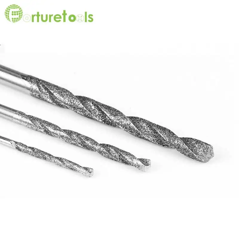 Алмазное покрытие спиральное сверло алмазная игла для обработки отверстий из