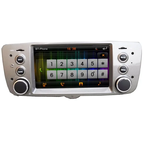 5,0 дюймов Автомобильный dvd-плеер gps навигация для Fiat Palio Grand Siena 2012 2013 с Can Bus Радио AM FM USB SD карта Bluetooth