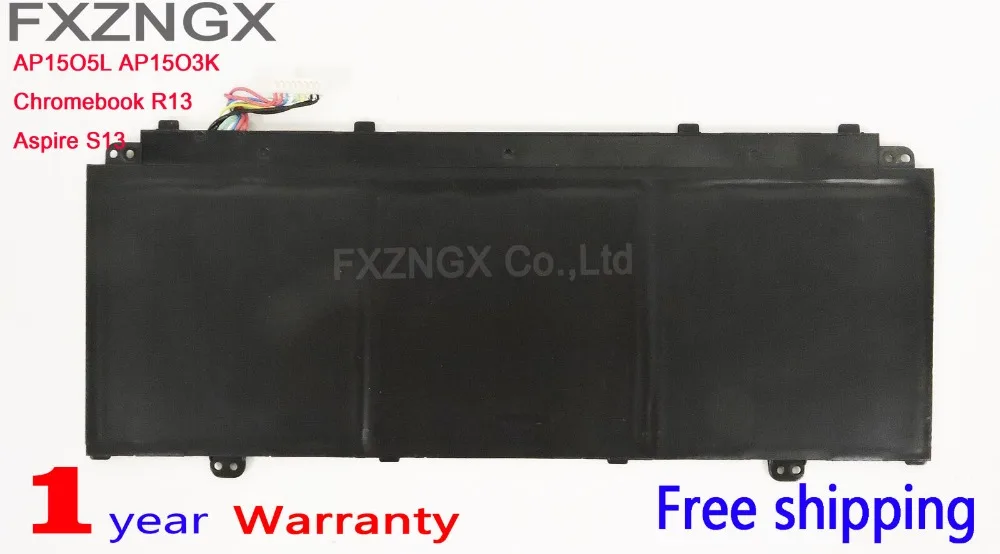 FXZNGX AP15O5L AP15O3K Портативный компьютер Батарея ForACER Aspire S5 371 71QZ 371T 58CC S 13 Chromebook R13