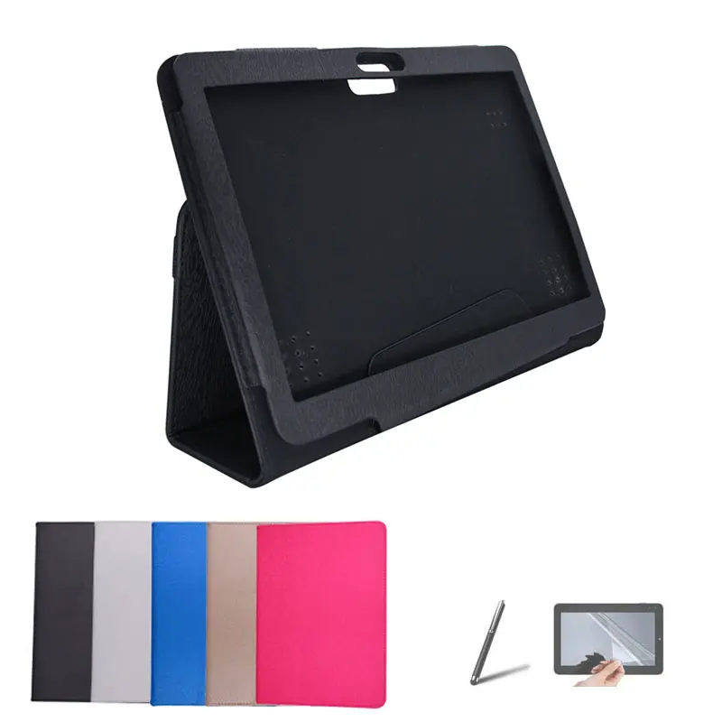 Для bq мобильный 1054l 10.1 дюймов tablet case pu кожаный защитный стенд крышка + стилус