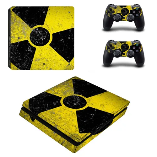 3 НОВАЯ тонкая наклейка для PS4 для консоли sony playstation 4 и 2 контроллера PS4 Slim Skins Наклейка виниловая - Цвет: 3