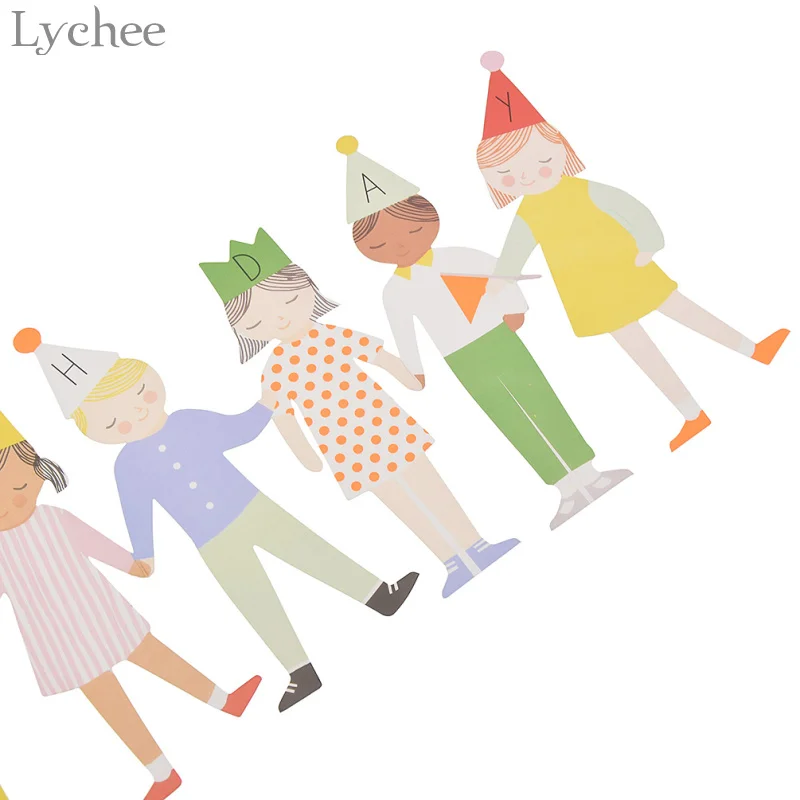 Lychee ручной работы 3D поздравительная открытка с днем рождения подарок для детей