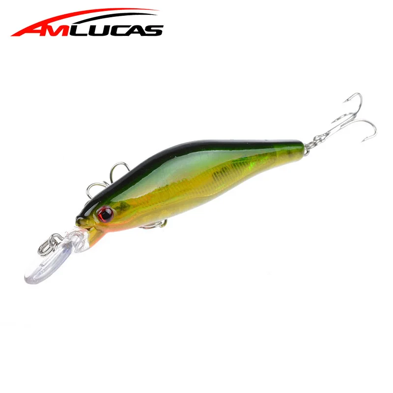Amlucas 10 см 11 4 г Гольян рыбаловная Приманка Crankbait Leurre искусственная приманка для