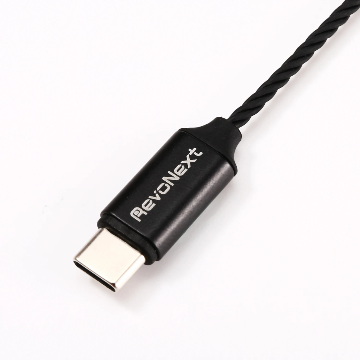 RevoNext Тип C съемный кабель наушников кабель обмена для QT2/QT2S/QT3/QT3S/QT5/RX8/RX8S Модернизированный кабель 0,78 мм 2-контактный кабель в оплетке