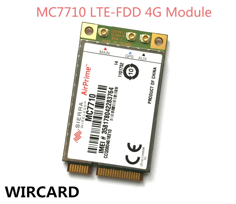 Sierra Wireless Desbloqueado Mc7710 4g Original Fdd Lte Suporte de Gps Cartão 4g