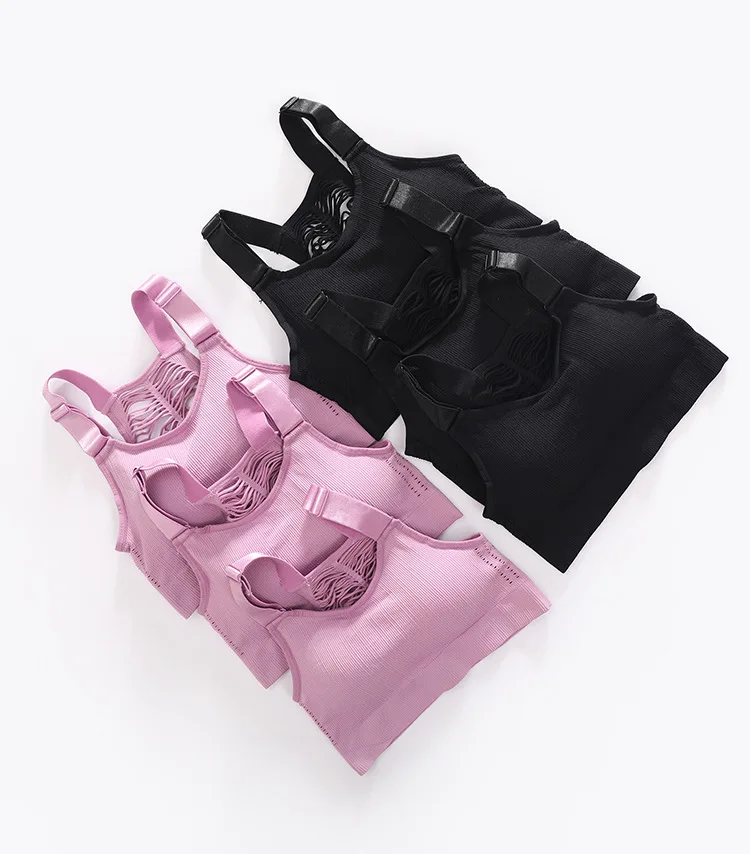 

Women Sport Bra Energy Seamless Crop Vest Hollow out Adjustal Bra for Fitness Yoga Running Pad Cropped Top SportsWear Tank Tops