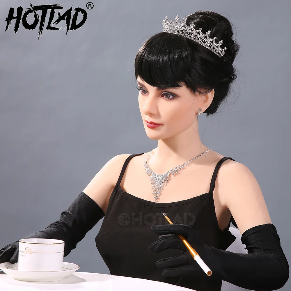 Косплей Хепберн настоящая Силиконовая секс кукла знаменитости Кугар