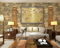 beibehang classical fashion papel de parede wallpaper garden flowers and birds non woven home living room bedroom tv background