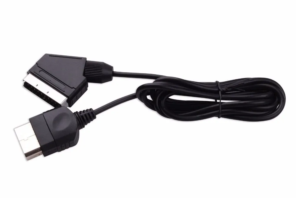 20 шт. HD ТВ RGB AV scart Lead кабель для Xbox оригинальный классический 1 новый | Электроника