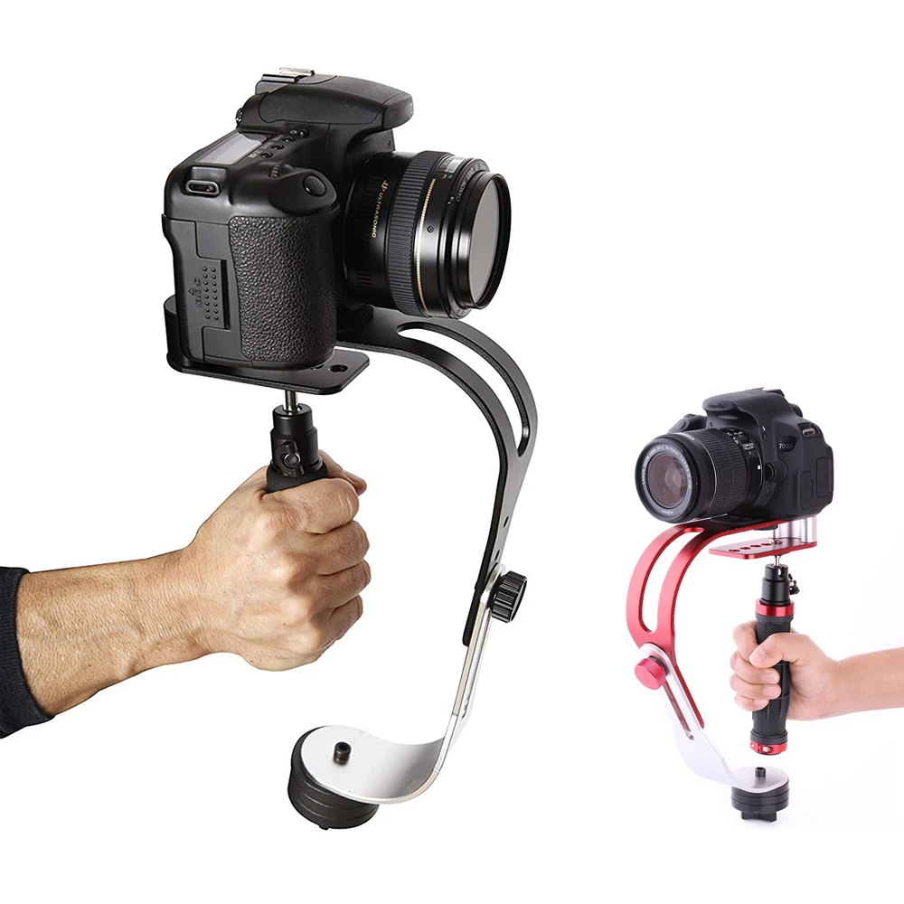 Мини Ручной цифровой стабилизатор видеокамеры Steadicam смартфон DSLR экшн камера DV