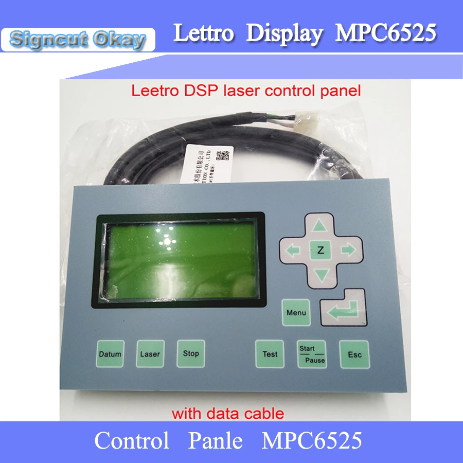 Leetro MPC6525 CO2 Лазерная панель управления|machine|panelpanel control |