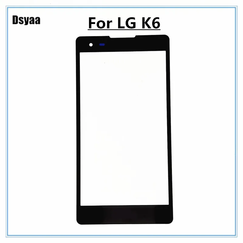 5 дюймов для LG K6 X style K200 K200DS K200DSF внешняя замена стекла ЖК-дисплей Передний сенсорный экран стекло панели дигитайзер Датчик части телефона