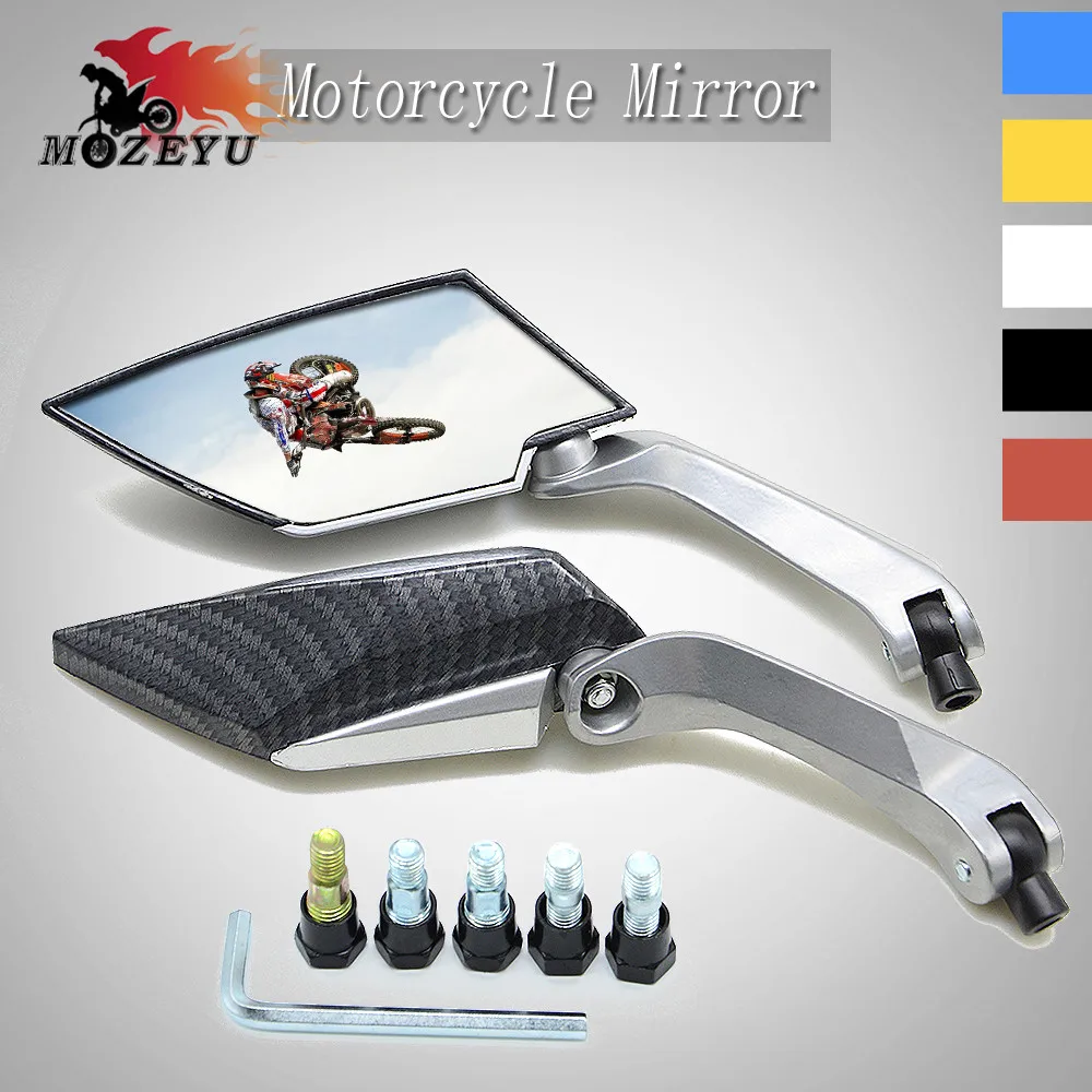 Боковые зеркала для мотоцикла 8 мм 10 Yamaha XMAX X MAX 125 250 300 400 2018 XMAX300|Боковые и
