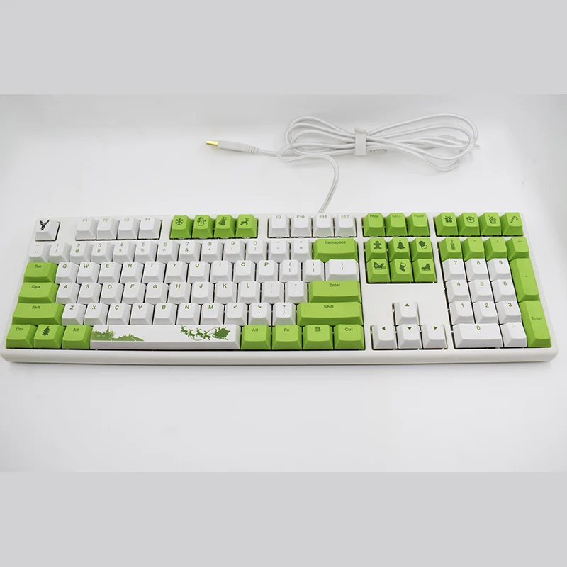 Механическая клавиатура Cherry MX переключатели колпачки для ключей 109 клавиш
