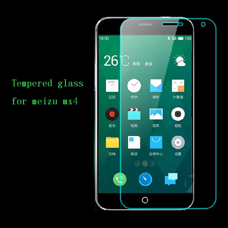 Meizu Mx4 Закаленное Стекло 9HD Жесткий Премиум для MX4 Screen Protector Защитная Пленка