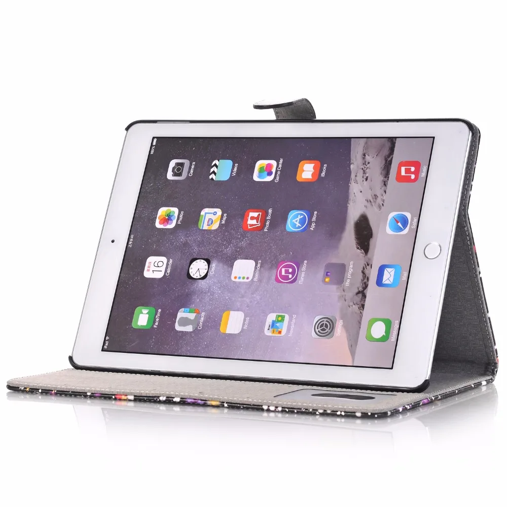 Премиум кожаный Смарт мечта Звезда ударопрочный чехол для планшета Apple iPad Air 2 6 9 7