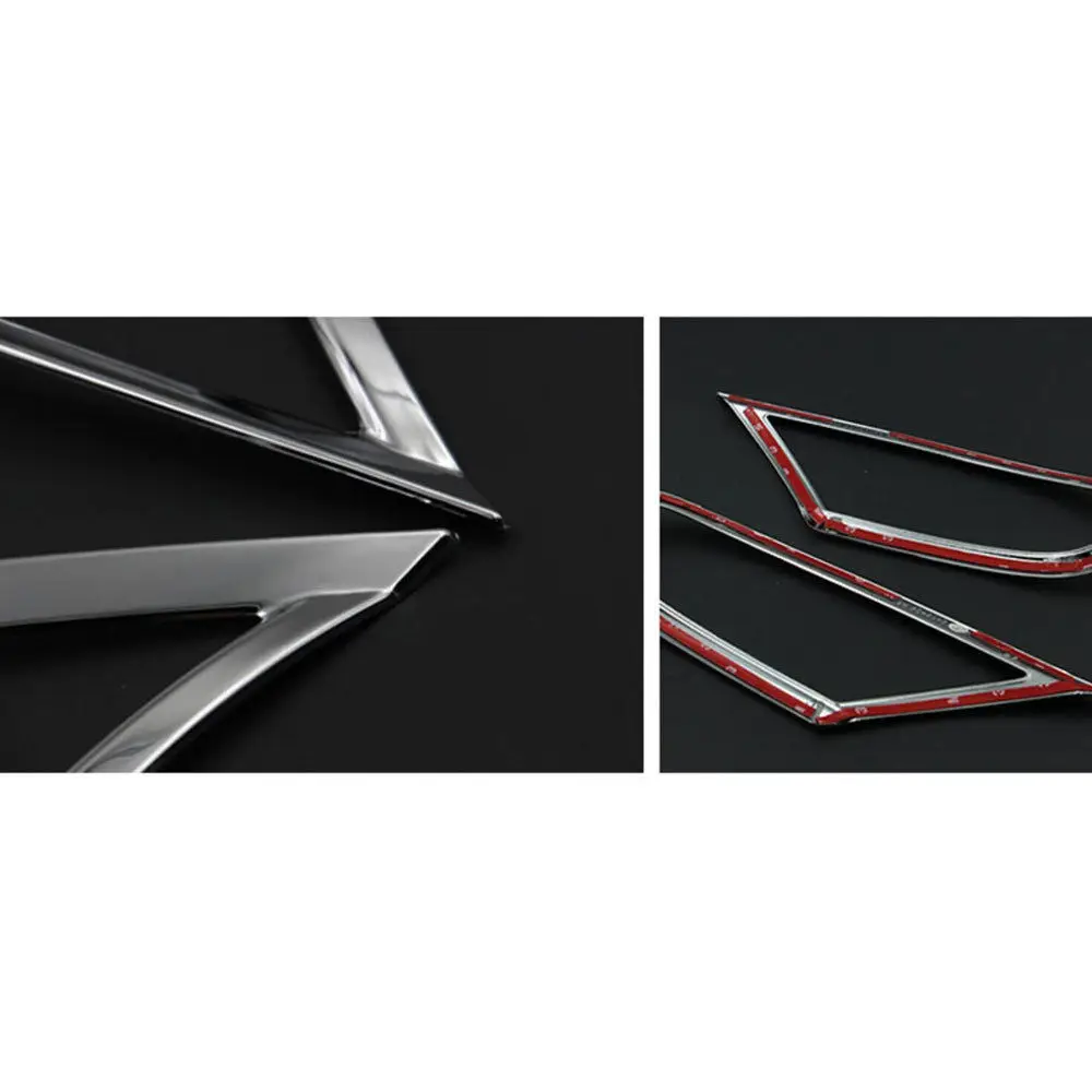 2 шт. декоративная рамка для противотуманных фар на задний бампер|montero sport fog