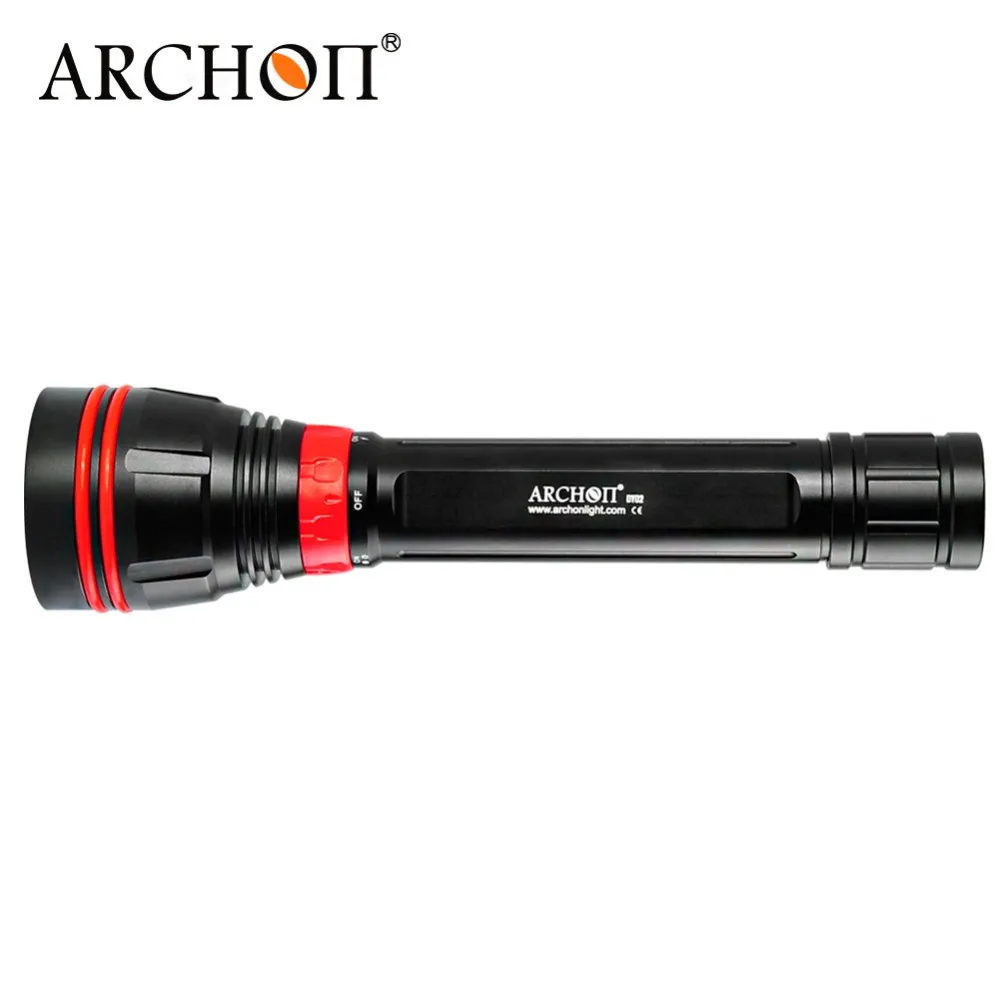 Дайвинг Фонарь ARCHON DY02 WY08 4 * CREE XP L светодиодный 4000 люмен вспышка для подводного