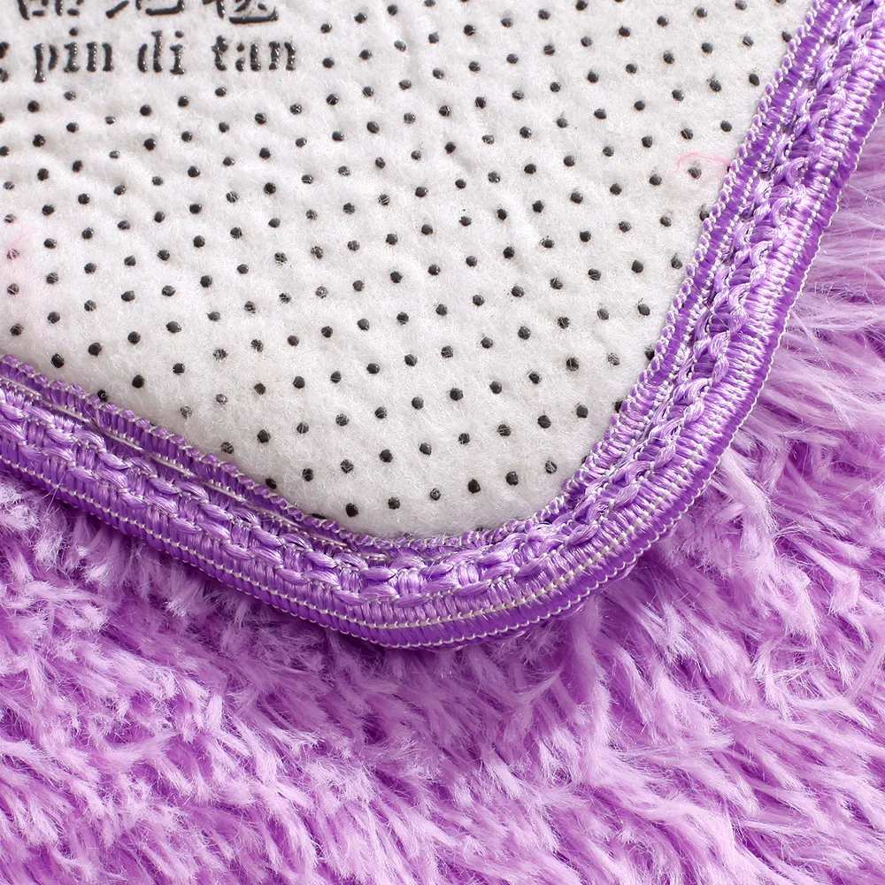 Ворсистый современный коврик для ванной комнаты нескользящий 40*60 см/15 74 *