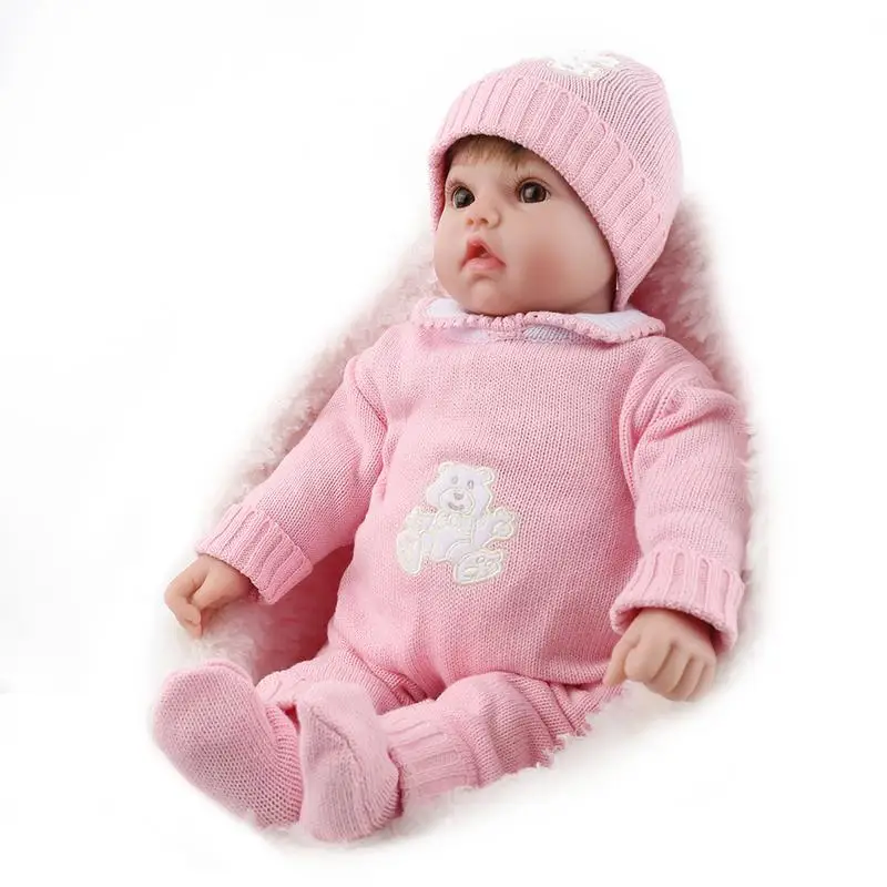 KAYDORA 50 см 20 "мягкая силиконовая кукла Reborn Baby ручная работа BeBe игрушка для