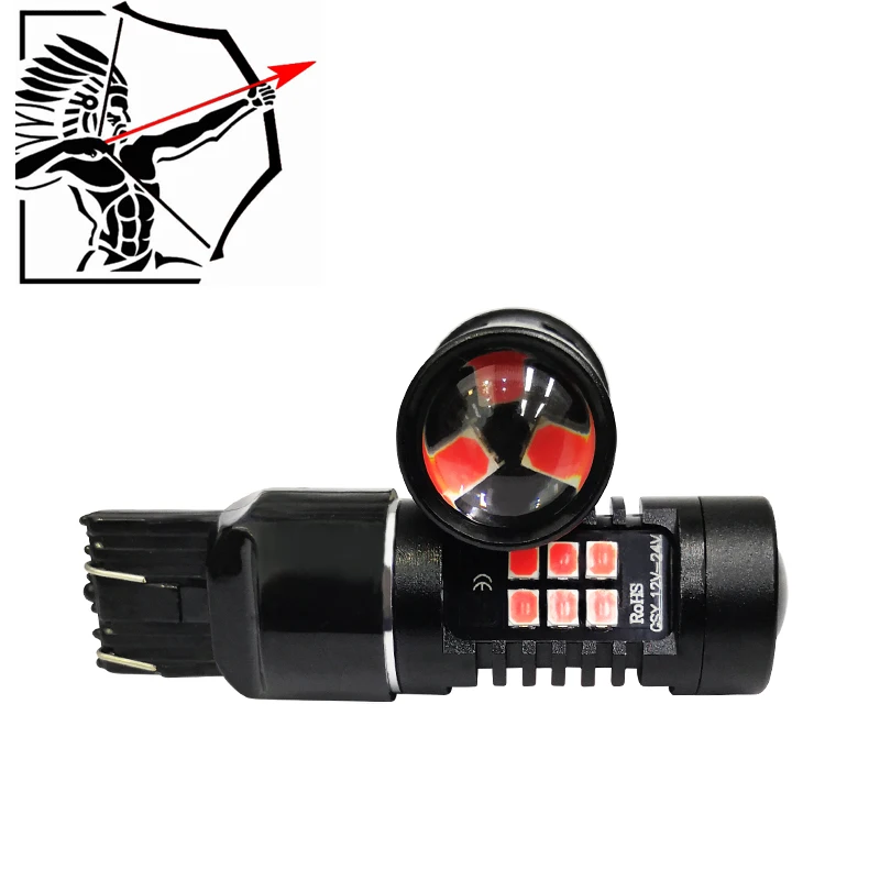 2 шт. * Идеальный светодиод желтый S25 BA15S P21W 1156 2835 21SMD BAU15S PY21W светильник заднего хода