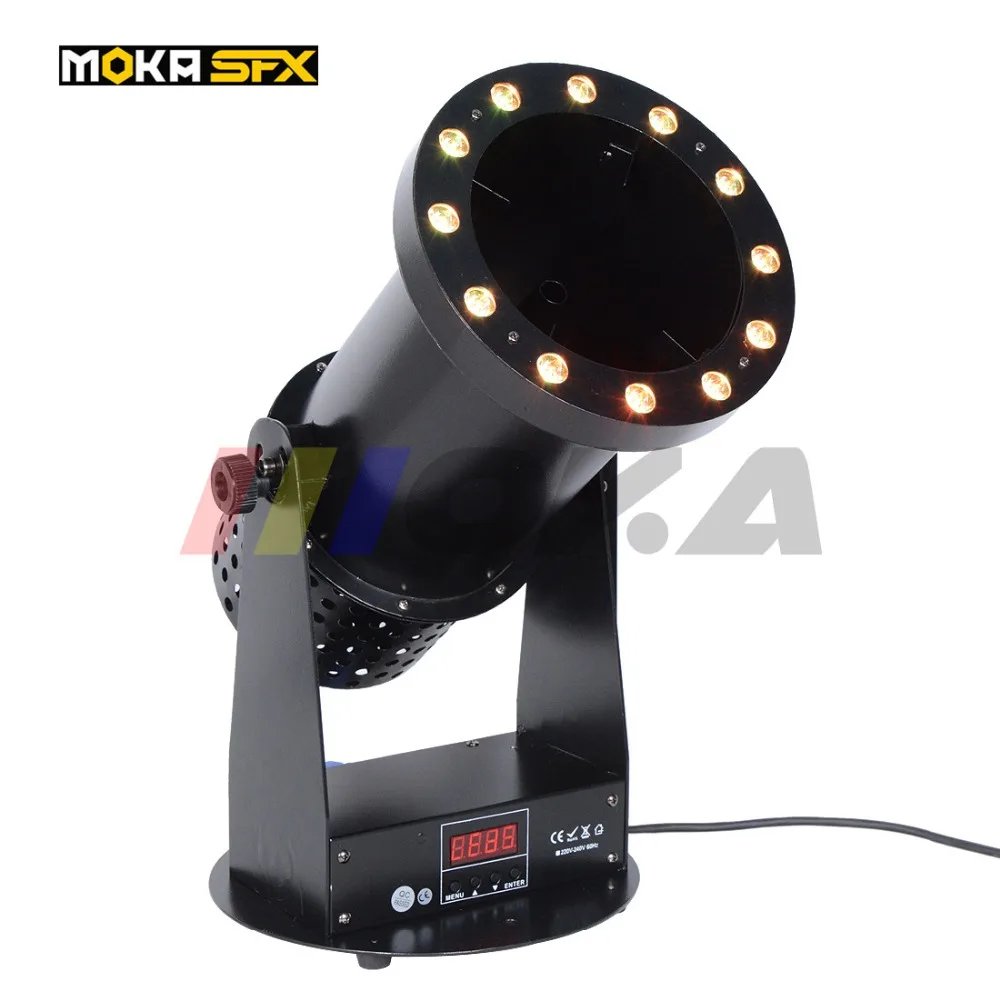1200 Вт Светодиодная машина для конфетти RGB лампа cannon цветная бумажная конфетти|paper